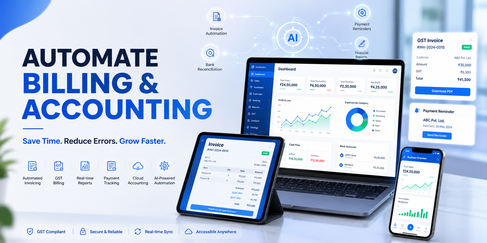 Automate Billing & Accounting