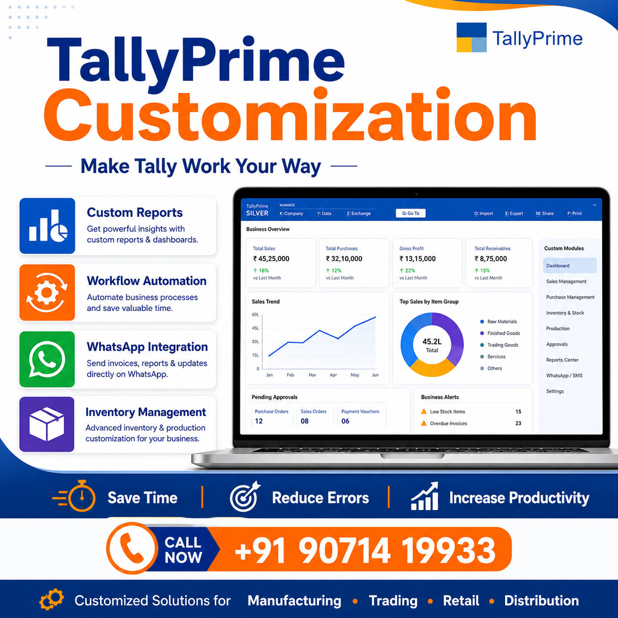 TallyPrime Customization