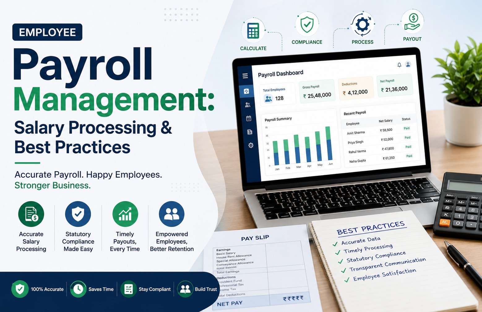 Payroll Management - Salary Processing & Best Practices